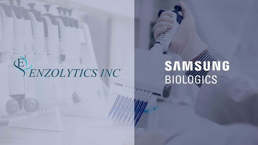Enzolytics Inc. and Samsung Biologics partnership