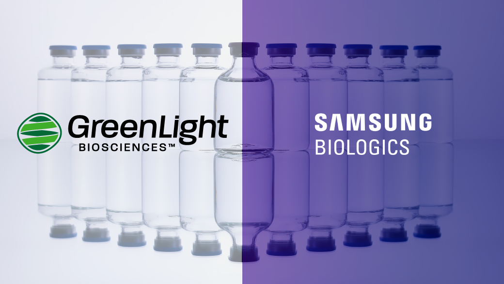 GreenLight Biosciences and Samsung Biologics partnership