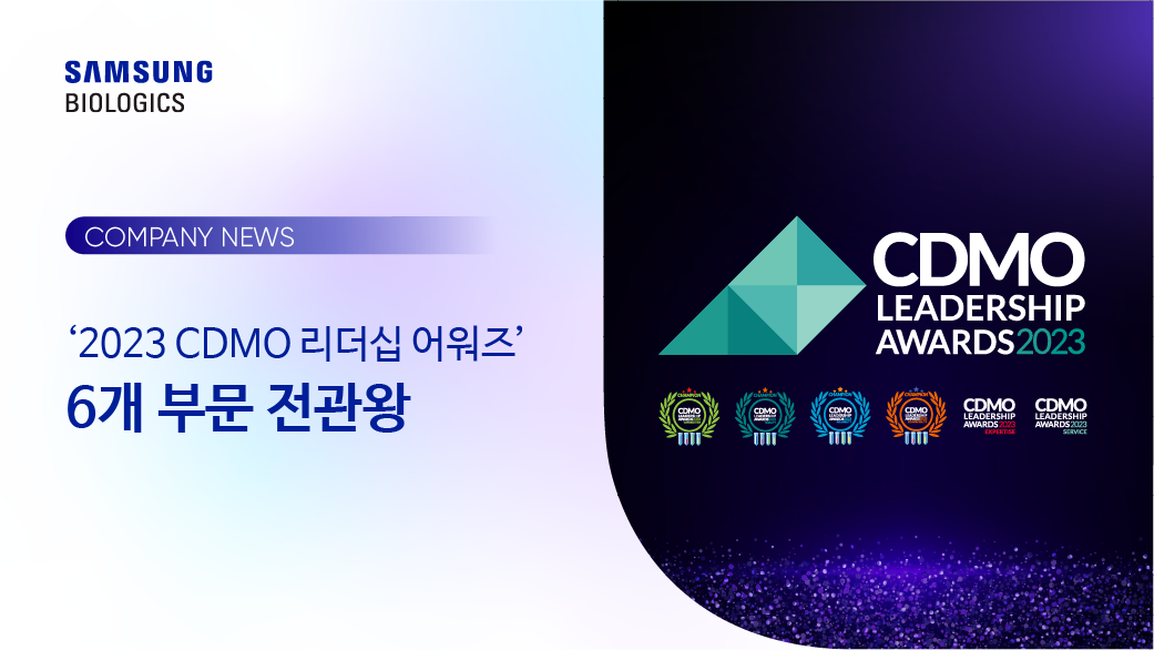 삼성바이오로직스, ‘2023 CDMO 리더십 어워즈’ 6개 부문 전관왕